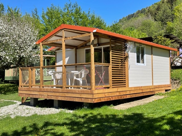 Chalet Moréa 25 m² + overdekt terras van 12 m²