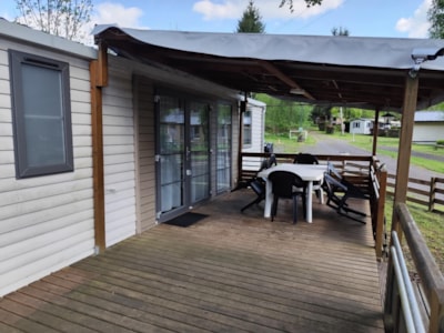 Mobile-home Grand confort with TV- Tulipe