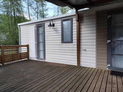 Mobile-home Grand confort with TV- Tulipe