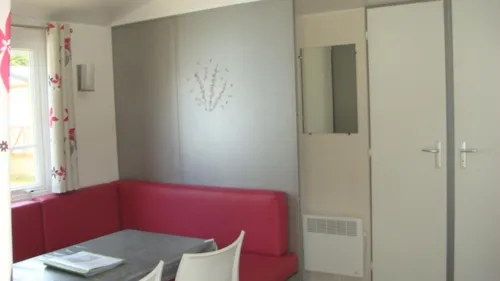 Huuraccommodatie(s) - Stacaravan Essentiel Familie 2 Kamers - image n°4 - Camping le Vercors