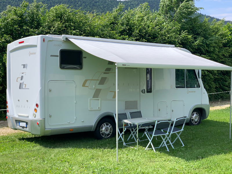 Accommodation - Motor Home - Camping Le Vercors