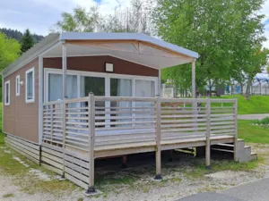 Locatif - Stacaravan CONFORT Familie 2 kamers - 26m² - Camping le Vercors