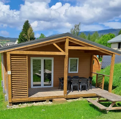 Huuraccommodatie(s) - Chalet Premium Familie 2 Kamers - image n°1 - Camping le Vercors