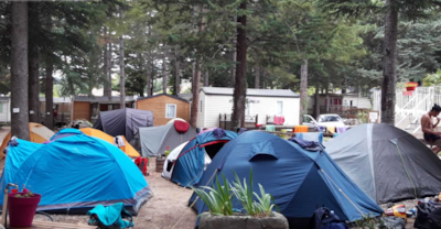 Comfort Package 1 tent, caravan or motor home / 1 car / electricity