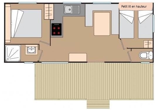 Mobil Home Myrtil - 2 Chambres