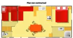 Mobil-Home Iris - 2 Chambres