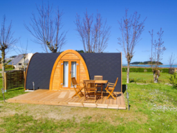 Accommodation - Premium Cabin - Kabine "Lapin" - Pets Prohibited - No Kitchen Or Bathroom - Camping de l'Espérance