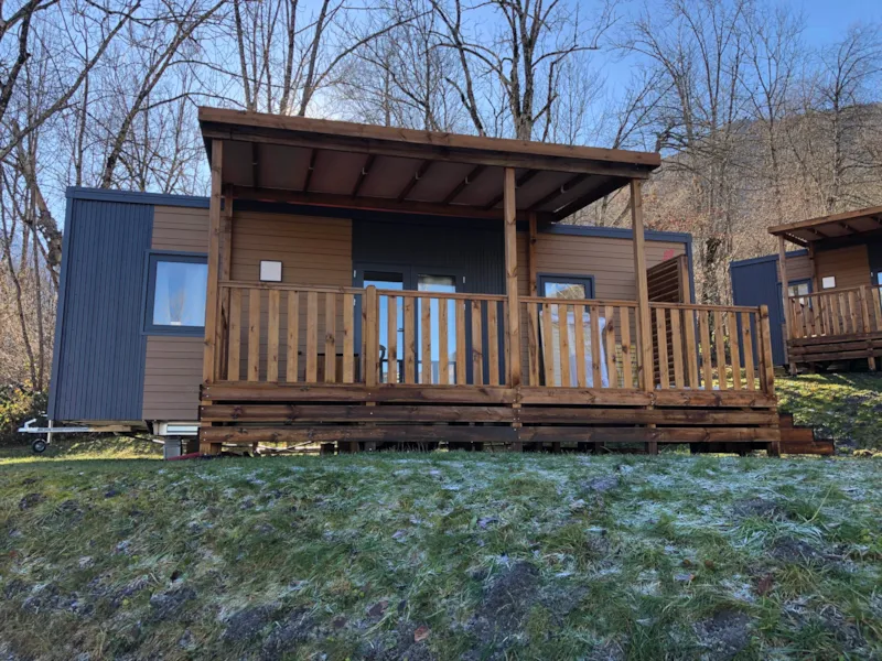 Mobil-Home Prestige 2 Chambres 2 Salles De Bains I 32 M2 I Terrasse Bois Avec Pergola