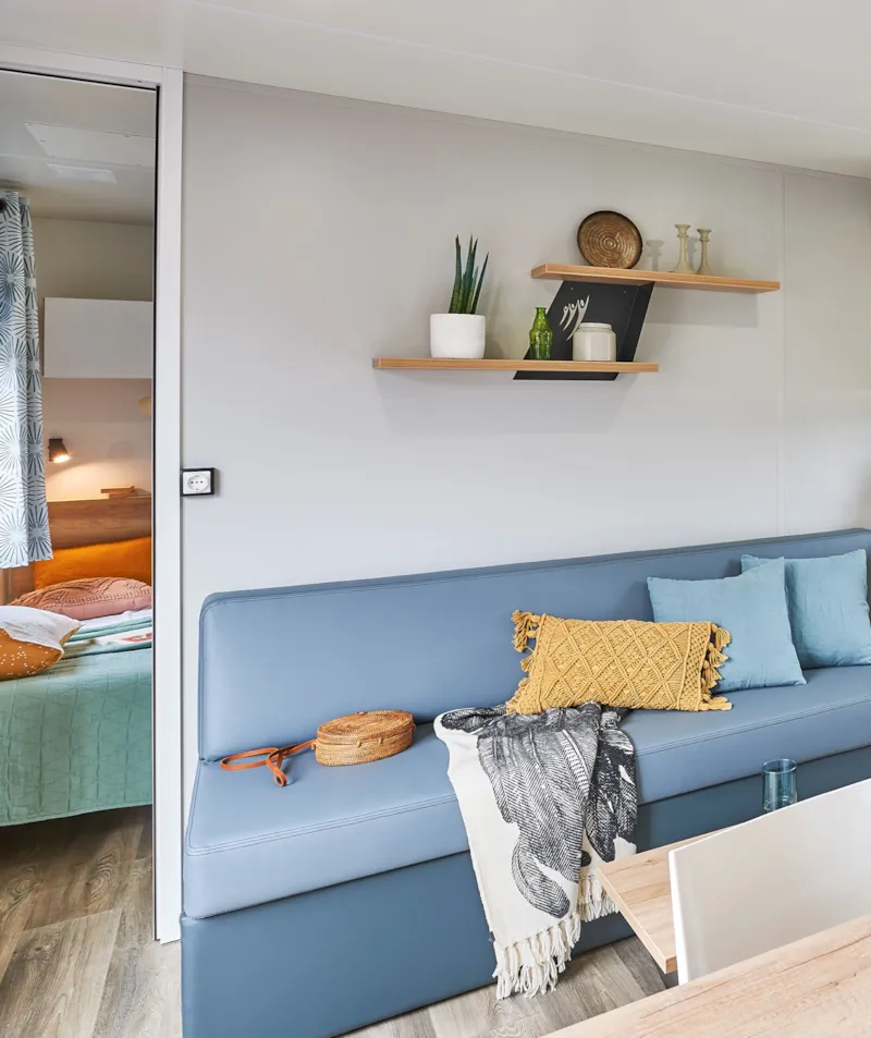 Mobil-Home Prestige 2 Chambres 2 Salles De Bains I 32 M2 I Terrasse Bois Avec Pergola