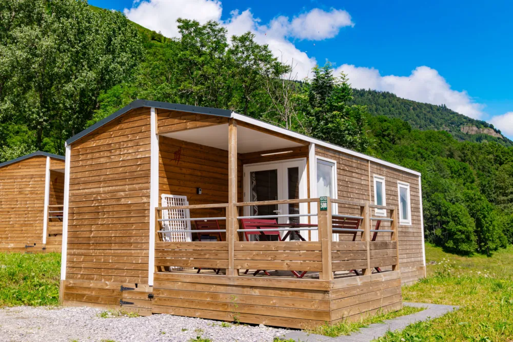 Location - Mobil-Home Bois Premium 3 Chambres - Wellness Sport Camping Loudenvielle