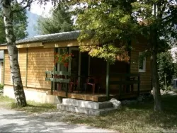 Locatif - Chalet Confort 35m² - 2 chambres - Camping la Cascade