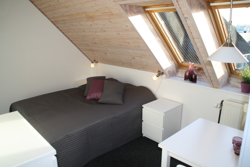Double room with shared toilet en bath
