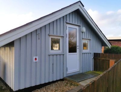 Cabin Model 1 1-room cabin (10m2) with double bed