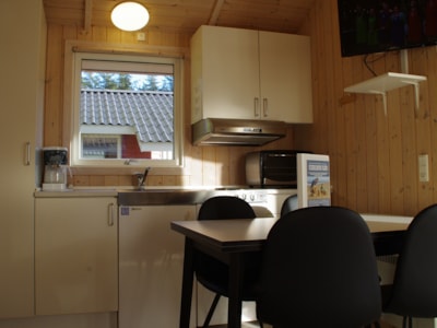 Cabin Model 3 3-roomscabin (25 m2) with toilet+shower and 2 bedrooms