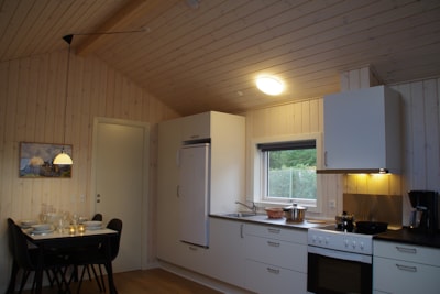 Cabin Model 4 ny 'hyggelig' 3-roomscabin (36 m2, w. shower+wc, 2 bedroom)