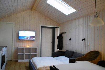 Cabin Model 4 ny 'hyggelig' 3-roomscabin (36 m2, w. shower+wc, 2 bedroom)
