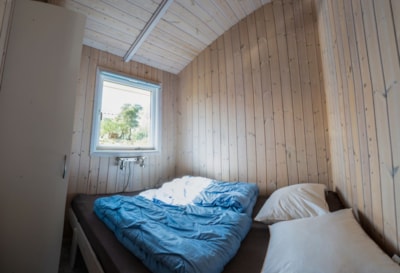 Cabin Model 3 3-roomscabin (25 m2) with toilet+shower and 2 bedrooms