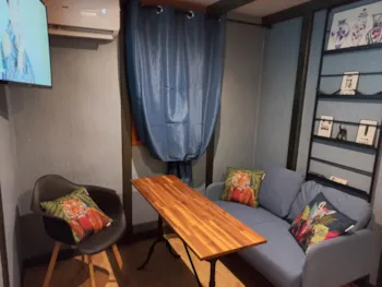 Mietunterkunft - Hütte 24M² - 2 Schlafzimmer - Camping Verbela village