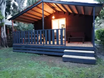 Mietunterkunft - Hütte 32M² - 2 Schlafzimmer - Camping Verbela village