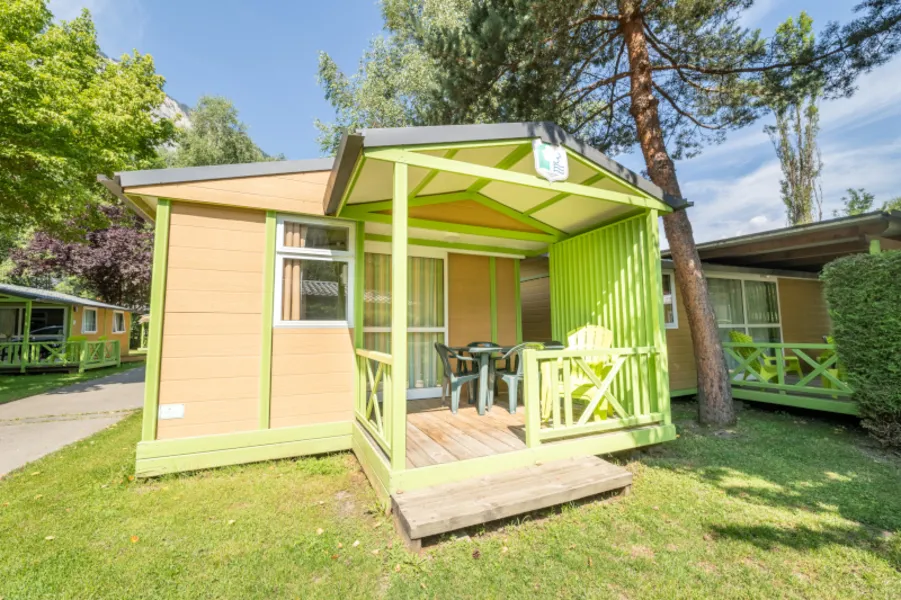 Location - Chalet Ciela Confort Compact - 2 Chambres - Camping Le Colporteur