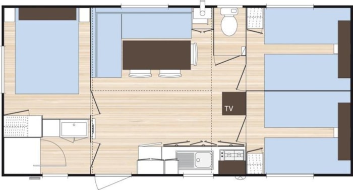 Mobil Home Ciela Confort  - 3 Chambres