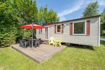 Mietunterkunft - Mobilheim Ciela Confort Compact - 3  Zimmer - Camping Le Colporteur