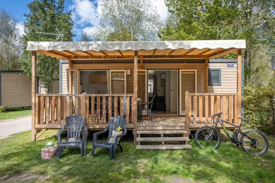 Location - Mobil Home Ciela Privilège - 2 Chambres - Barbecue - Camping Le Colporteur