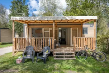 Mietunterkunft - Mobilheim Ciela Privilège – 2 Schlafzimmer - Grill - Camping Le Colporteur