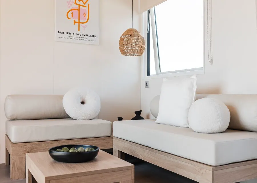Location - Mobil-Home Ciela Confort Compact - 3 Chambres - Camping Le Colporteur