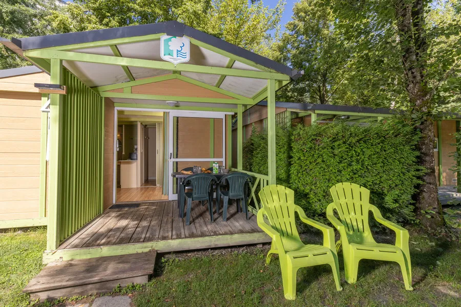 Mietunterkunft - Chalet Ciela Confort Compact - 2 Schlafzimmer - Camping Le Colporteur