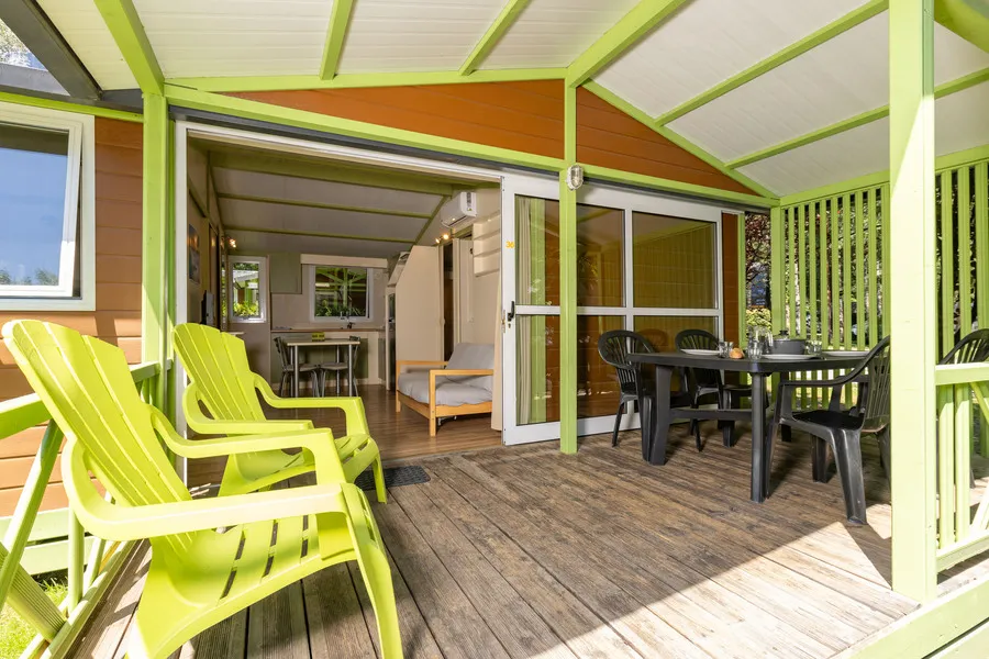 Mietunterkunft - Chalet Ciela Confort - 3 Schlafzimmer - Camping Le Colporteur