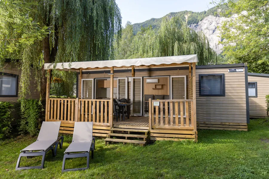 Mietunterkunft - Mobilheim Ciela Privilège – 3 Schlafzimmer - Grill - Camping Le Colporteur