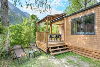 Mietunterkunft - Mobilheim „Ciela Privilège Bay“ – 2 Schlafzimmer - Camping Le Colporteur