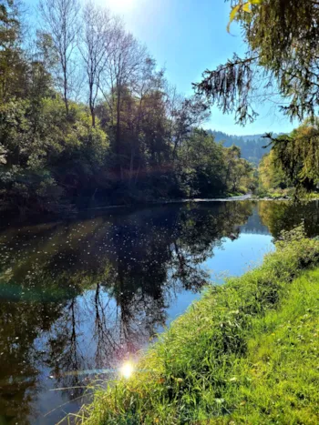 Stellplatz - Platz Groß Am Wasser 120-140M2 - Camping Vallée de l'Our s.a.r.l.