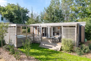 Mietunterkunft - Holzhütte Luxe Jacuzzi - 3 Schlafzimmer - 2 Badezimmer - Le Village Perrosien 