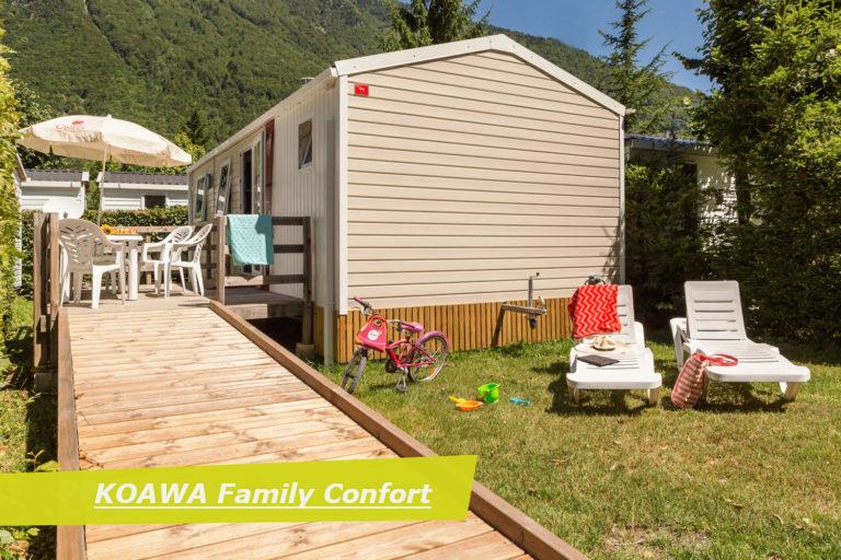 Location - Koawa Family Confort 35M² Pmr Clim Tv - Camping Château de Rochetaillée
