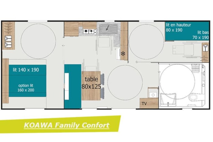 Family Confort 35M² - Pour Personne À Mobilité Réduite - Climatisation - Tv