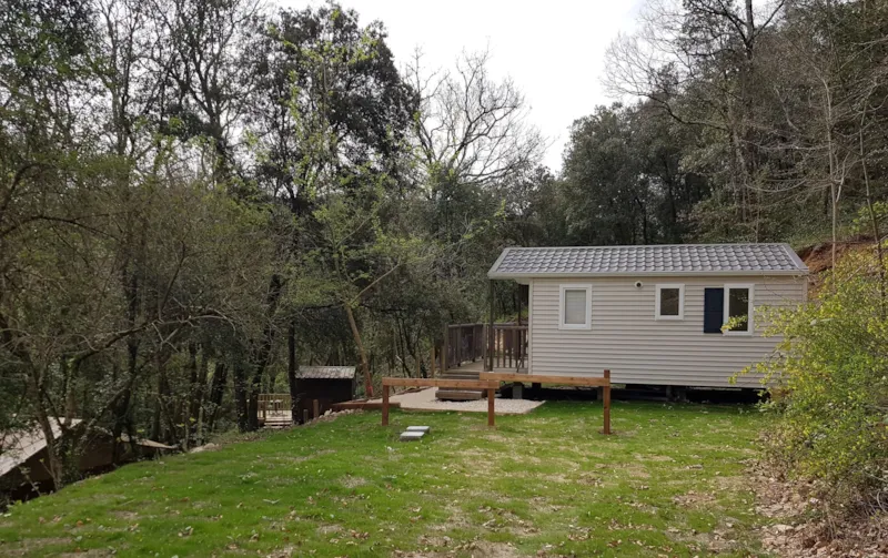 Mobil-Home “Corsair” Climatisé Avec Salle De Bain Et Cuisine