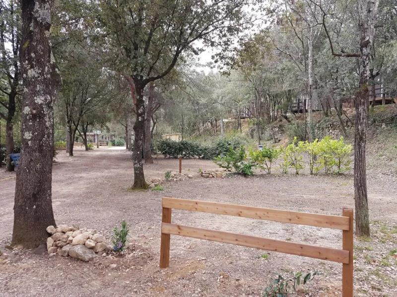 Emplacement Pour Cycliste Ou Randonneur