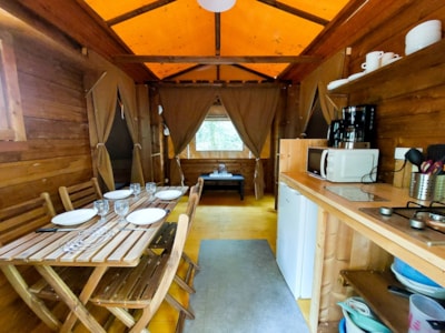Cabin "Tribe" with kitchen, without bathroom — 2