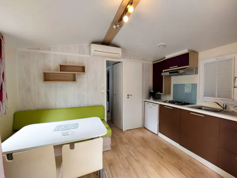 Mobil-Home “Corsair” Climatisé Avec Salle De Bain Et Cuisine