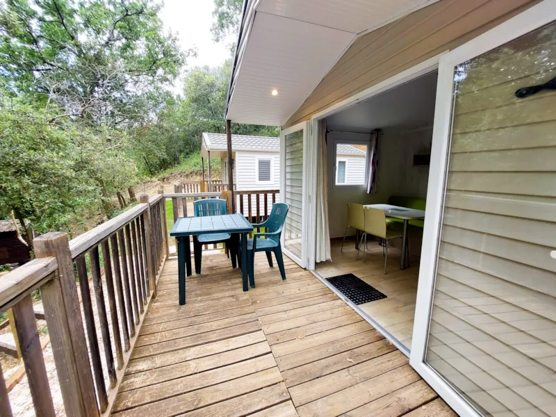 Mobil-Home “Corsair” Climatisé Avec Salle De Bain Et Cuisine