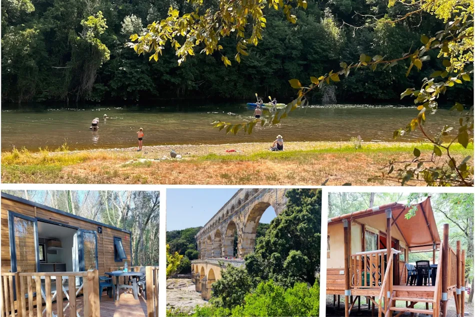 Camping  Domaine des Bords de Cèze