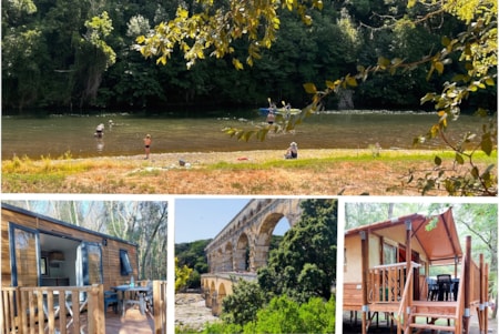 Camping  Domaine des Bords de Cèze