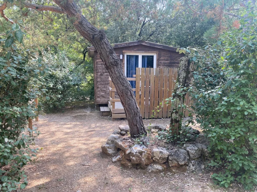 Mietunterkunft - Chalet "Bereit Zum Campen" Mit Küche, Ohne Badezimmer - Camping  Domaine des Bords de Cèze