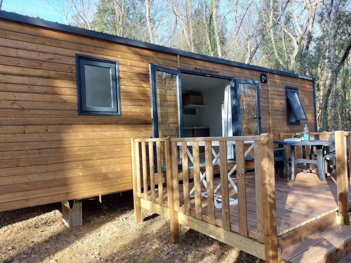 Mobil-Home “Rapid’Home” Climatisé Avec Salle De Bain Et Cuisine