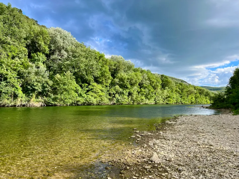 Camping  Domaine des Bords de Cèze