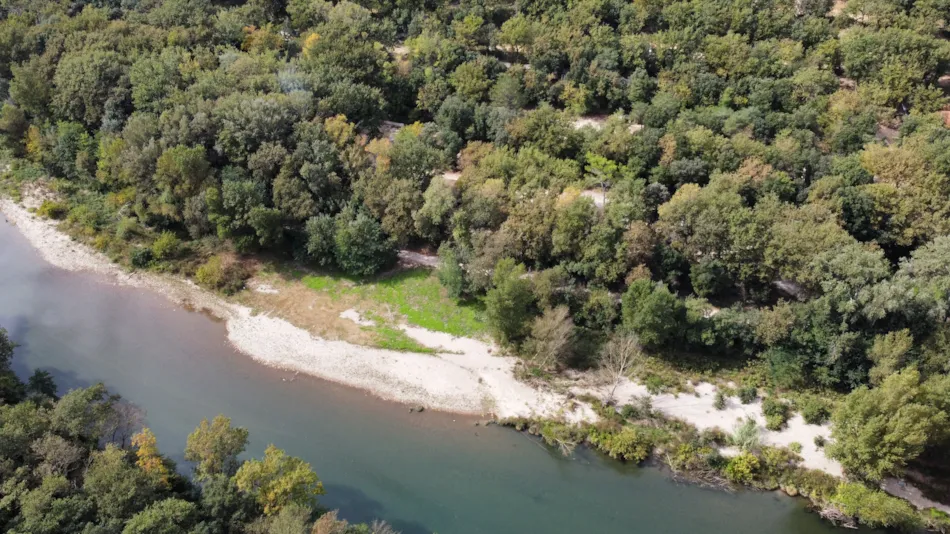 Camping  Domaine des Bords de Cèze