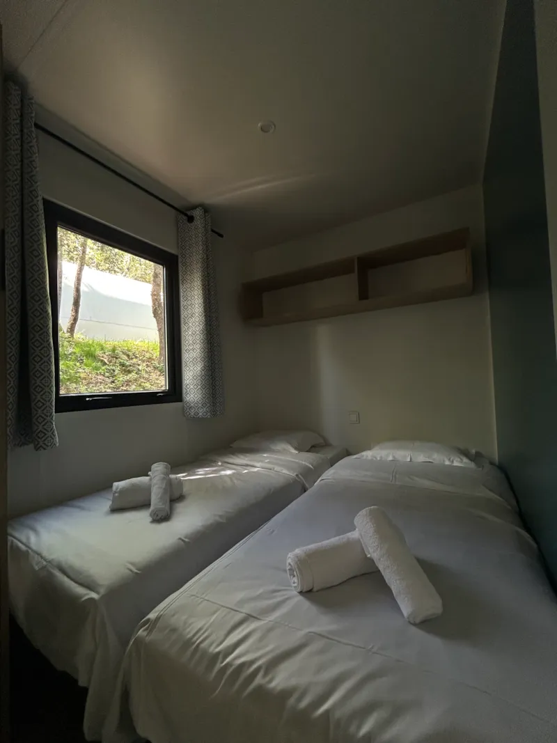 Mobil-Home “Rapid’Home” Climatisé Avec Salle De Bain Et Cuisine