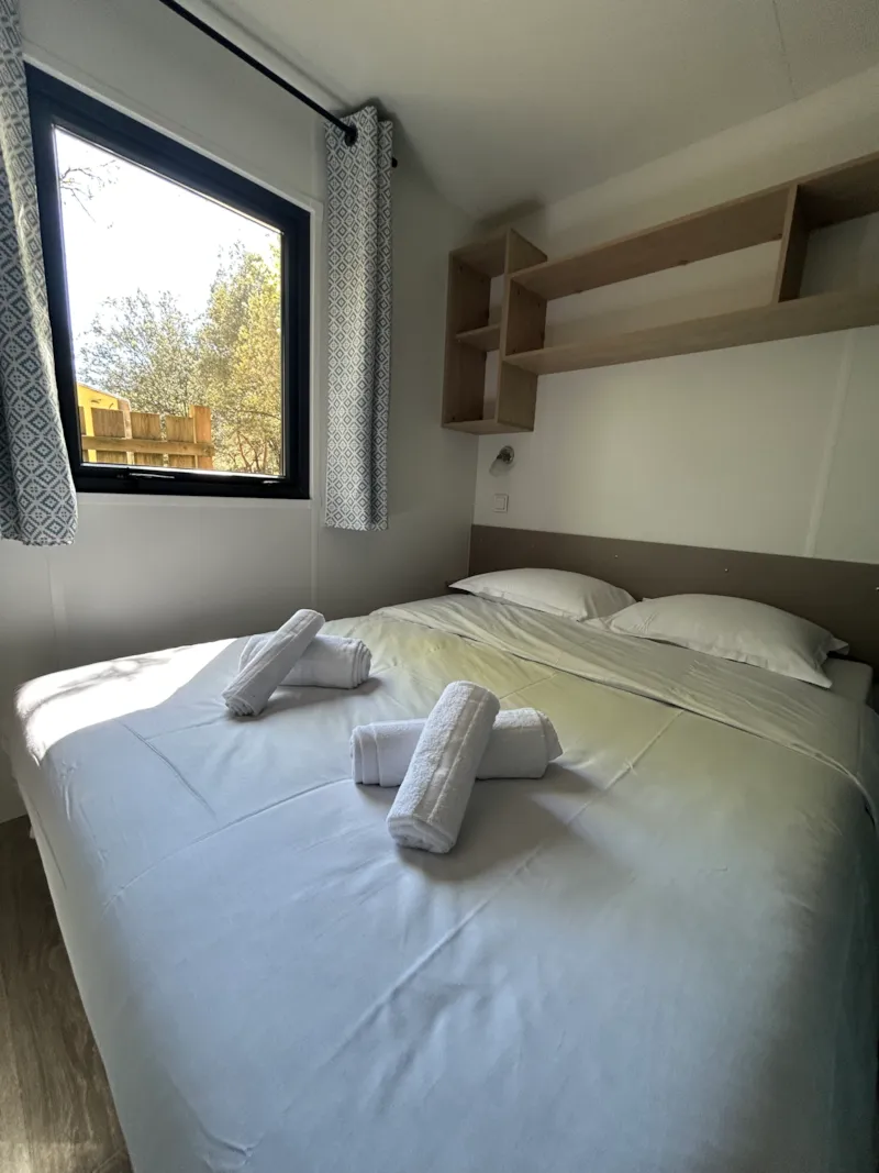 Mobil-Home “Rapid’Home” Climatisé Avec Salle De Bain Et Cuisine